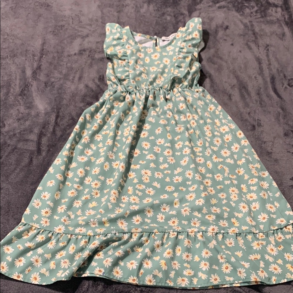 Grace Karin Green Ruched Sundress
